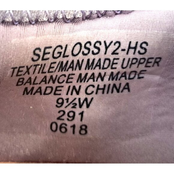 Easy Spirit Women's 9.5 Wide GLOSSY2 Purple Slip-On Walking Sneakers - Picture 9 of 9